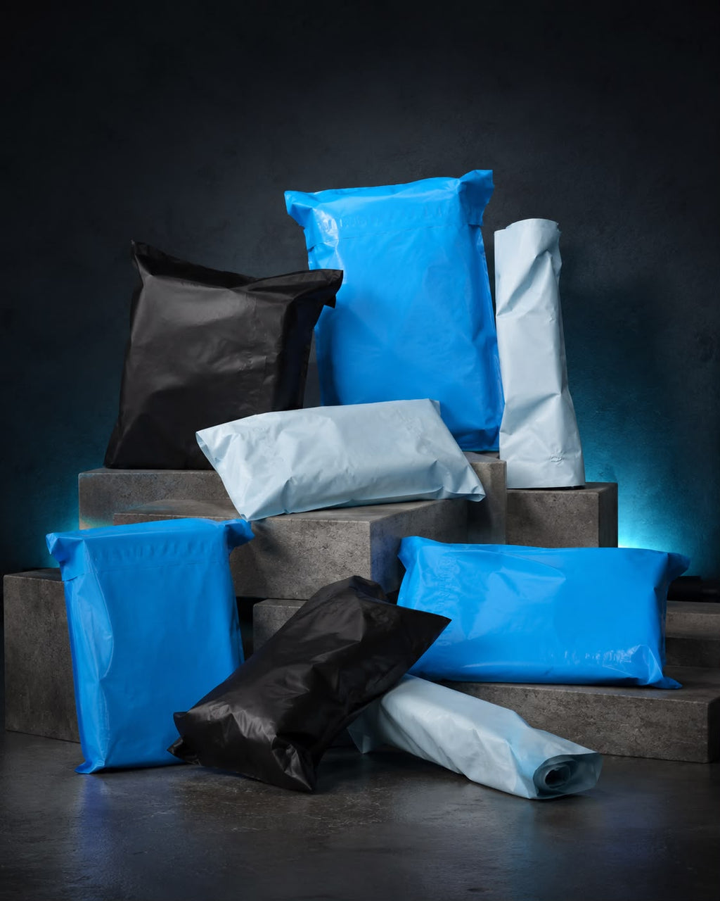 Venduron Mystery Pack Basic – blaue und schwarze Versandbeutel – Detailansicht